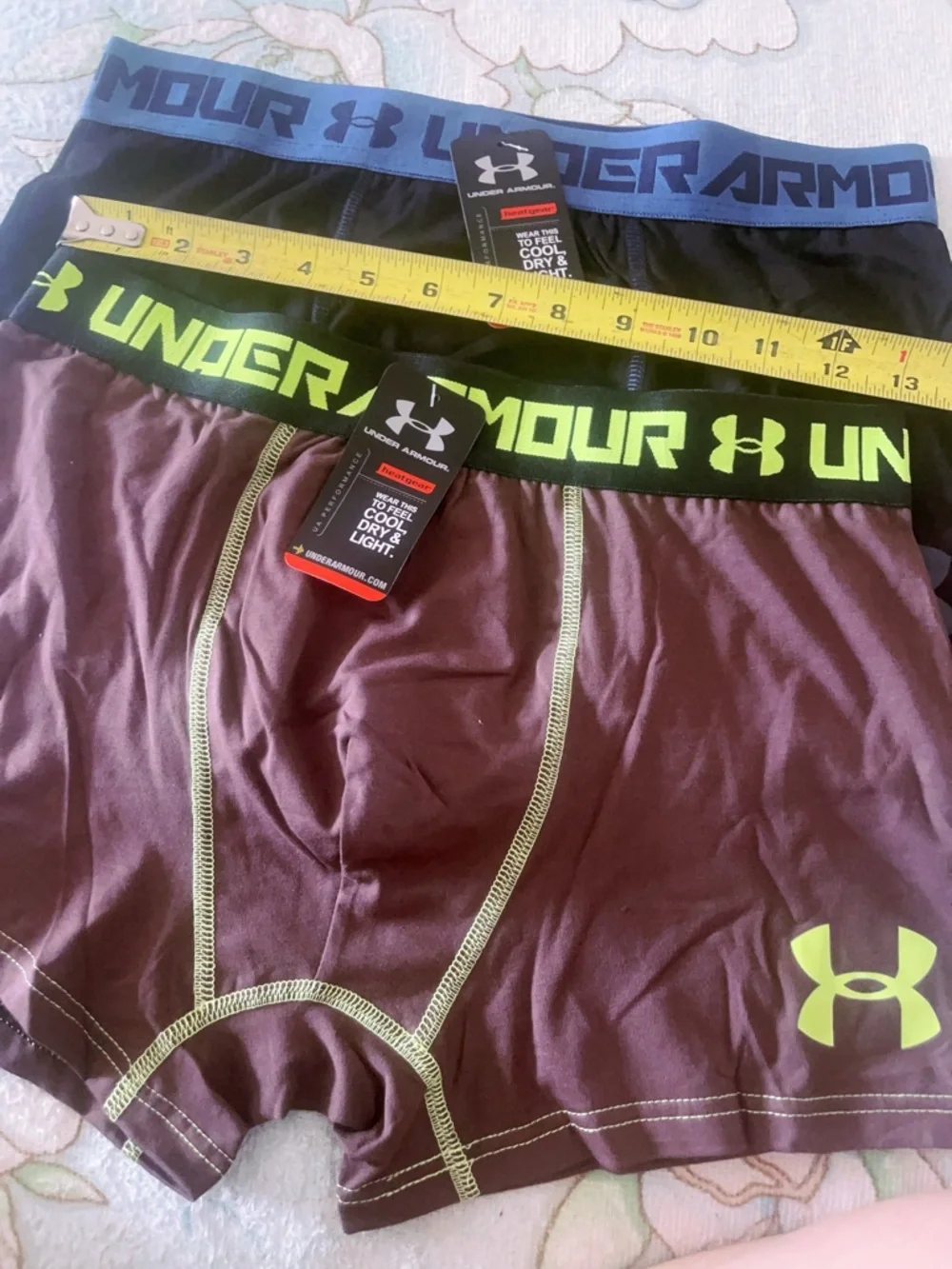 Under Armour Men’s 3” Boxerjock Boxer Briefs Size L 2 Pack Athletic Underwear